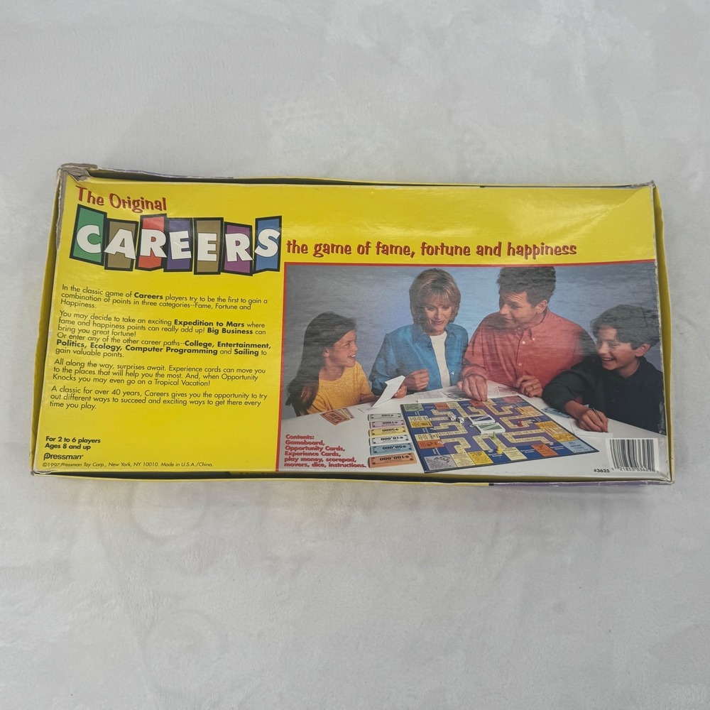 Vintage Pressman The Original Careers Board Game 1997 40th Anniversary Edition - Picture 2 of 3